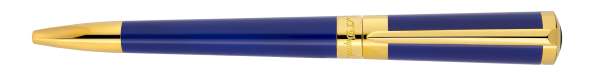 Liberte Collection - S.T. Dupont: NEW Liberte Collection Blue Lacquer with Gold Trim Ballpoint
